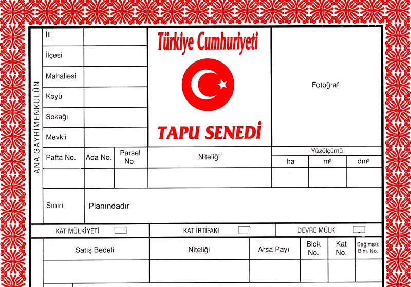 tapu tercümesi