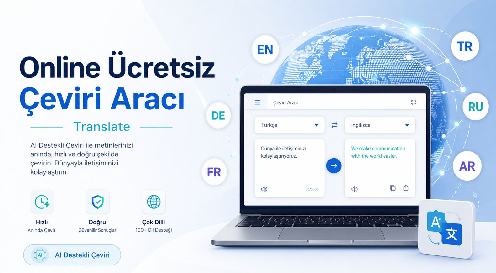 Online Ücretsiz Çeviri Aracı
