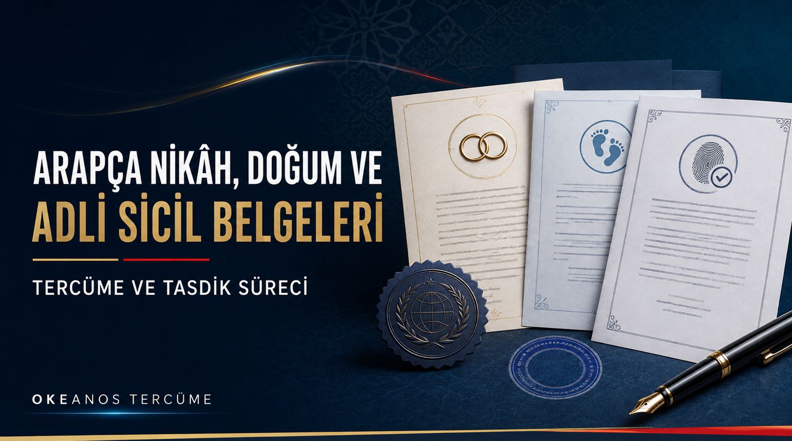 ARAPÇA BELGE TERCÜMESİ