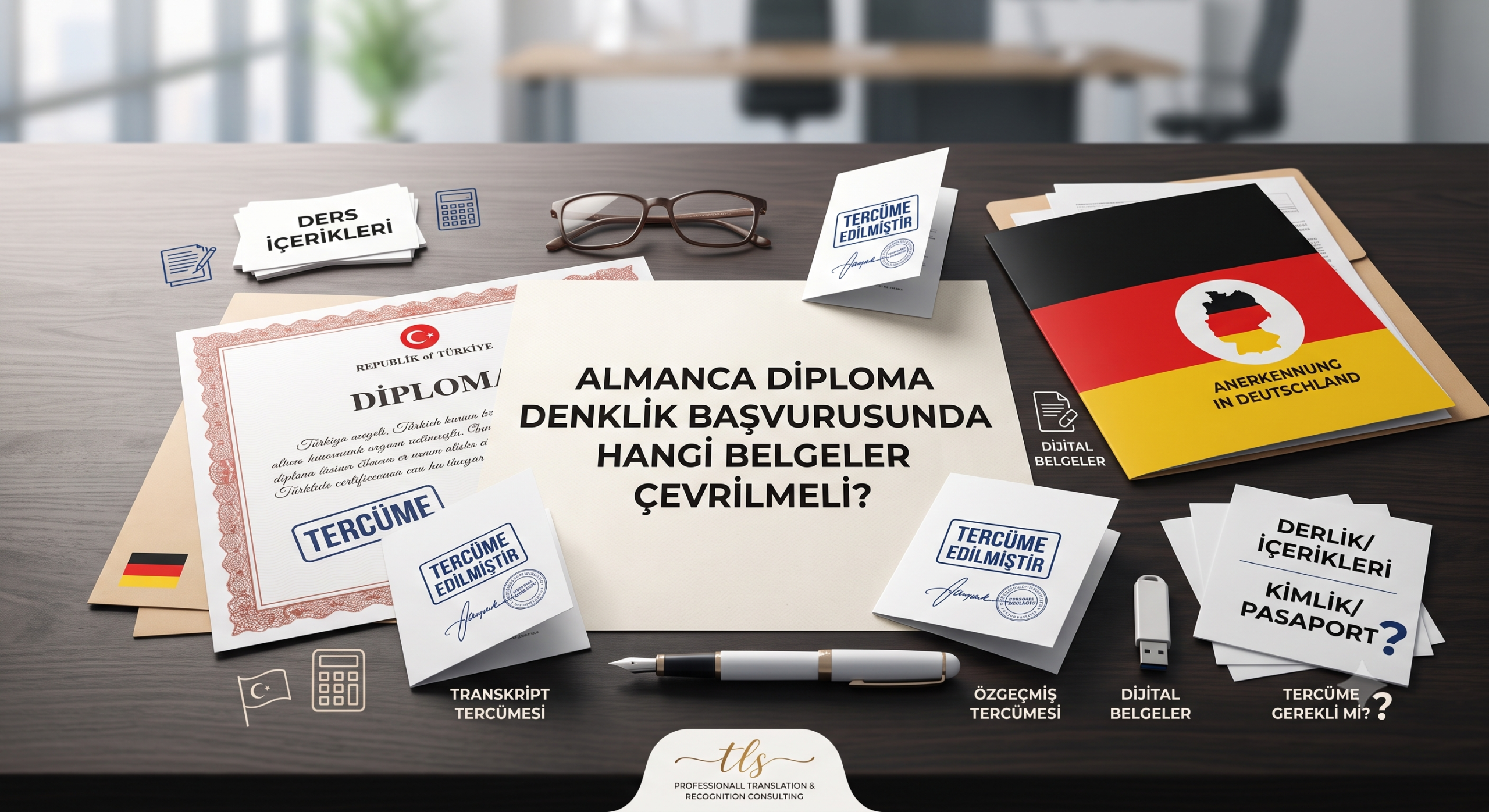 Almanca Diploma Denklik Başvurusunda Hangi Belgeler Çevrilmeli? Almanca Diploma Denklik Başvurusunda Hangi Belgeler Çevrilmeli?