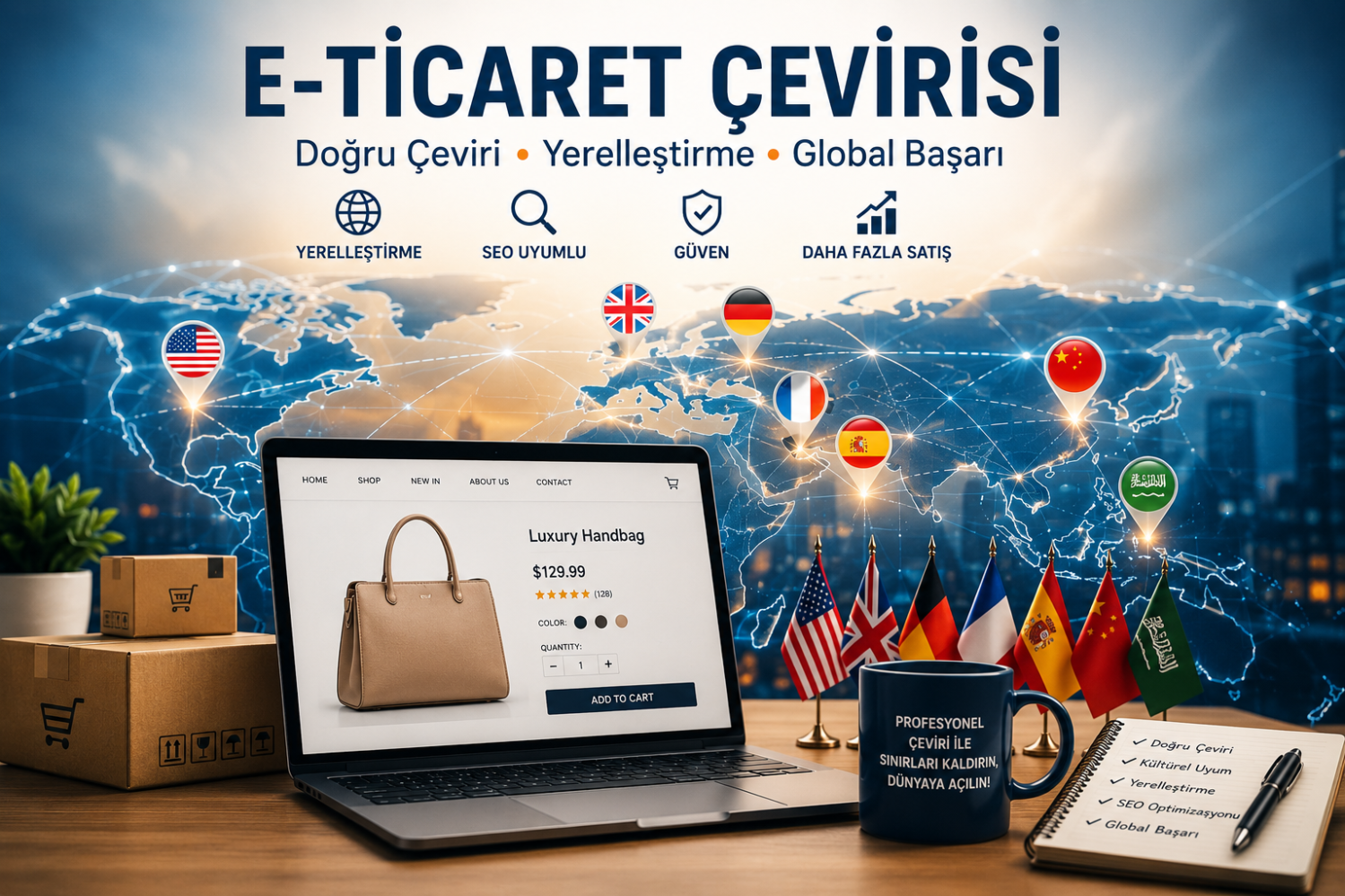 e-ticaret çevirisi